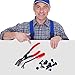 AFA Tooling (2 Pcs) Clip Plier Set and Fastener Remover- The Most Essential Push Pin Removal Tool