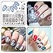 BORN PRETTY Nail Art Stamp Templates Halloween Christmas Flower Spring Garden Stamping Image 5Pcs Rectangle Stamp Plates Set