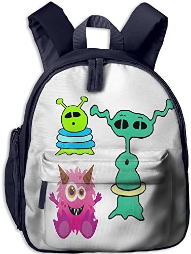 Space Alien Kid's Shoulder Backpack School Bag School Backpack Backpack For Teens Boys Girls Students