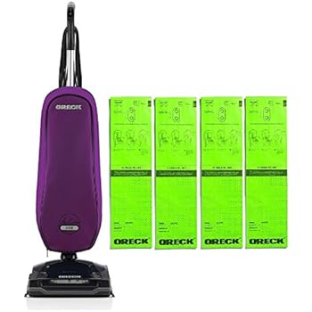 Oreck Upright Vacuum Cleaner Axis with 4 Hypo Filter Bags Bundle - 3 YEAR Warranty - 2 Tune Ups