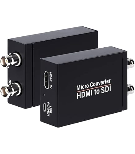 Amazon.com: SDI to HDMI Converter Support 3G-SDI, HD-SDI, SD
