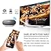 ESHOWEE Android 8.1 TV Box F1 Amlogic S905W Quad-core 64 Bit DDR3 2GB 16GB 4K UHD WiFi and LAN VP9 DLNA H.265