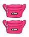 Everest Signature Fanny Pack Hot Pink Set of 2