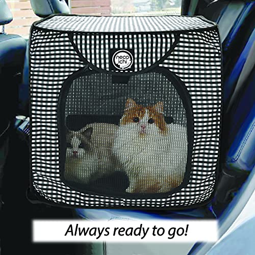 Necoichi Portable Stress Free Cage Carrier and Litter Box, Indoor