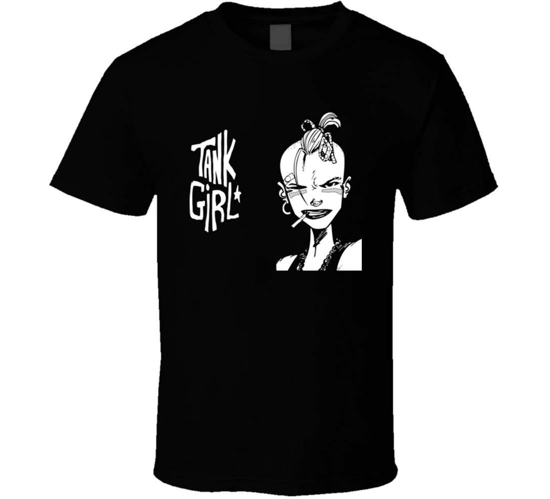 Tank Girl Retro Cult Movie T Shirt Teevimy
