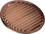 EUROPLAST Ø200mm Copper Round Air Vent Grille Cover with Insect Mesh view 3