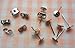 YOYOSTORE Stainless Steel Earring Pins Stud Findings DIY Supplies Back Post Earnuts 100 Pieces
