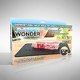 As Seen On TV Defrost Wonder Quick Defrosting Tray, Black