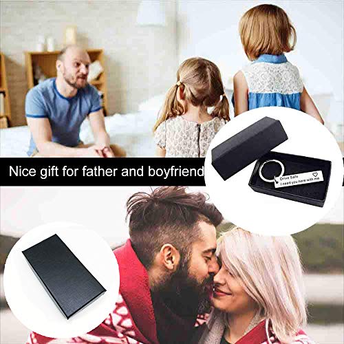 AXEN Key Chain Gift, Drive Safe I Need You here with me, Style 1