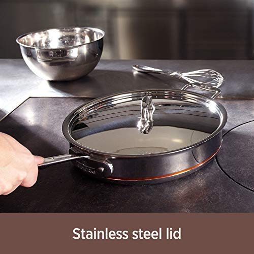 AllClad Copper Core 5Ply Stainless Steel Cookware Set 14 Piece
