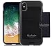 iPhone X Wallet Case Apple 2017 series, Slim Credit Card Id Slot Cover Premium Shock Proof Protection Hybrid Dual Layer TPU PC Anti Slip Grip, 4 Colors Black, Rose, Gold and Silver By ProTec Armor
