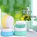Mudder Silicone Cosmetic Containers Cream Jar with Sealed Lids, 3 Pieces (20 ml)