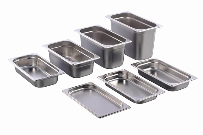 GN Behälter Gastronorm 1/3 Edelstahl (65 Millimeter)