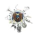 Harry Potter Ravenclaw Silver Tone Cartoon Comic Logo Charm Bracelet w/Gift Box by Superheroes