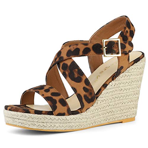 51AzlsF9eRL Allegra K Alpargatas De Mujer Plataforma Slingback Cuñas Sandalias Allegra K Alpargatas De Mujer Plataforma Slingback Cuñas Sandalias