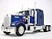 Kenworth W900 Truck Diecast Metal 1/32 Scale Model - BLUE