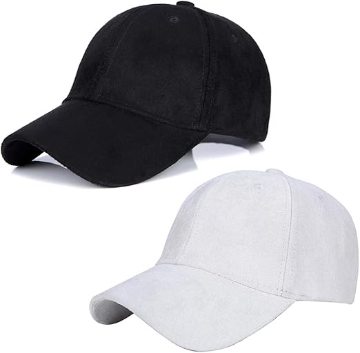 black suede baseball cap womens