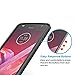 OMOTON Moto Z2 Play 2017 Case - Dual-Layer [Soft TPU Interior] [Durable PC Exterior] Case Cover for Motorola Moto Z2 Play XT1710 5.5 inch (2017), Black