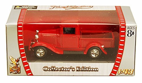 1934 Ford Pickup Truck, Red - Yatming 94232 - 1/43 Scale Diecast Model Toy Car