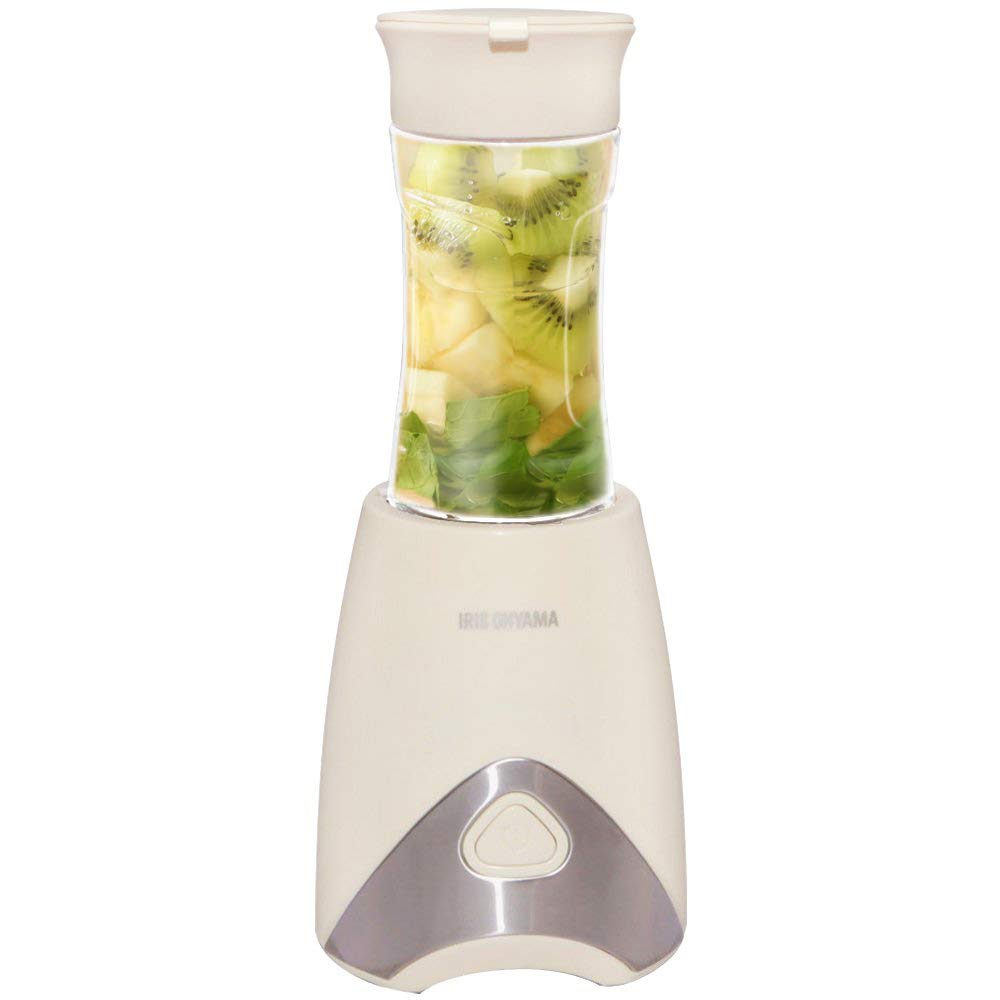 アイリスオーヤマ(IRIS OHYAMA) ミキサー ブレンダー ブレンダーボトル ジューサー 330ml アイボリー PBB-330-C商品画像