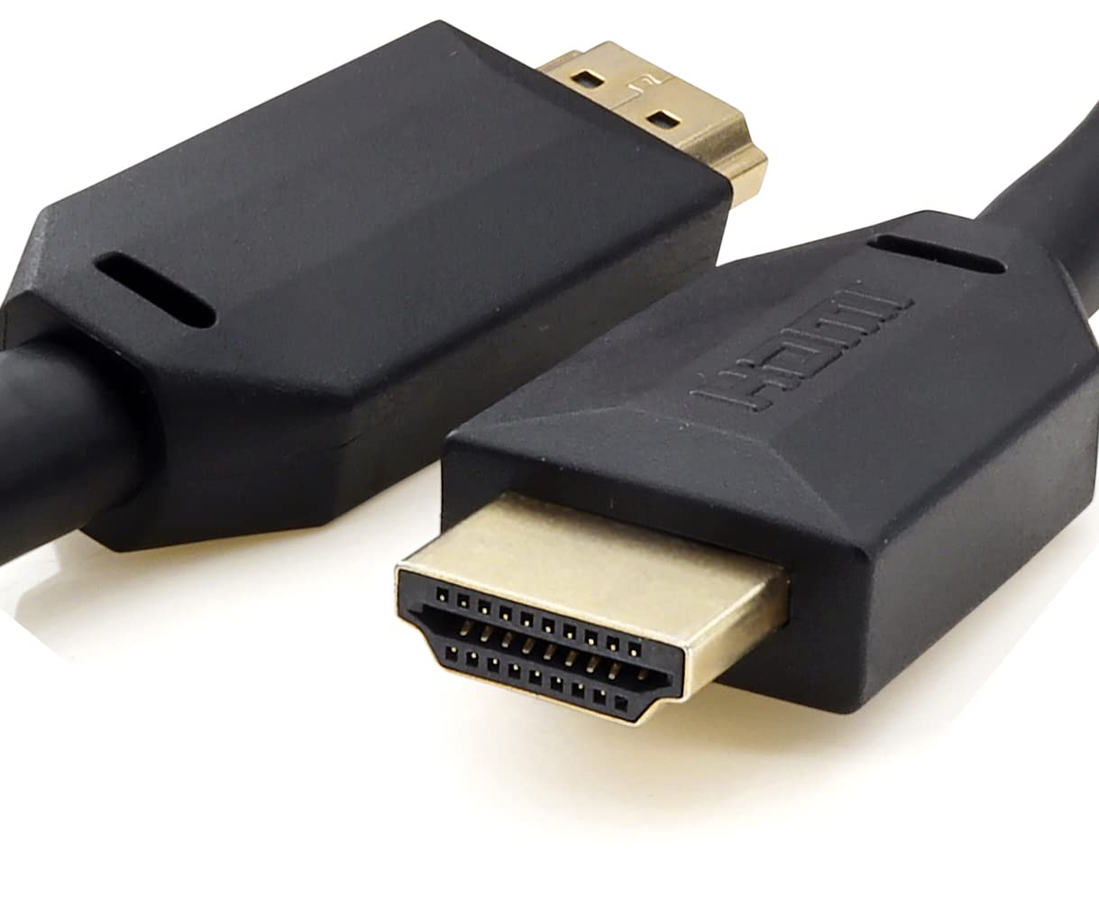 1aTTack.de 1x 0.5m 10K Premium Ultra High Speed ??HDMI cable with Ethernet up to 48 Gbit/s for high-end applications - tested according to HDMI 2.1 test specification - black - 1 piece