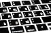 HRH Russian Silicone Keyboard Cover Keypad Skin for New MacBook Pro 13 15 Retina Display with Touch Bar A1706 A1707 (2016 Oct. Release) Both EU&US