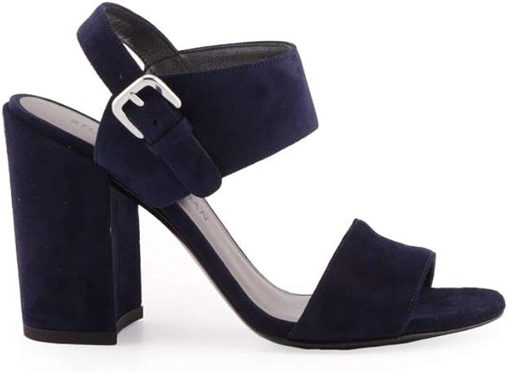 stuart weitzman blue suede shoes