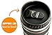 Camera Lens Coffee Mug, 13.5 Oz :: Exact Replica of Canon EF 24-105mm Lens :: Comes with 16GB USB Flash Drive :: Durable PVC & Stainless Steel :: Great Gift Set for Photographers by Indie Camera Gear