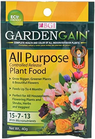 BGI 100532608 40g GardenGain All-Purpose Plant Food Fertilizer, White