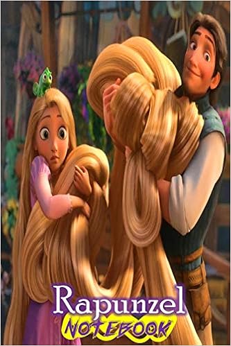 Rapunzel Disney Tangled Themed Notebook Journal 6 X 9 I A