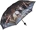 Rivers Edge Products Compact Folding Horse Umbrella, Brown, 42-Inch