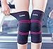 gonicc Professional Compression Knee Sleeve Pair(2 Pcs, Rose, Small), Breathable, Braces and Supports Knee for Pain Relief, Meniscus Tear, Arthritis, Injury, Running, Joint Pain.