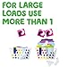 Gain Flings Scent Duets Laundry Detergent Pacs, Wildflower and Waterfall Scent, 61 Count