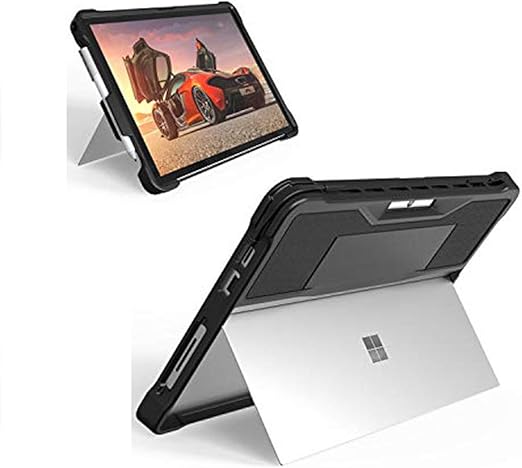 Amazon Com Vorcsbine Microsoft Surface Pro 7 Pro 6 Pro 5 Pro 17 Pro 4 Pro Lte Case Protective All In One Rugged Cover Case With Pen Holder And Hand Strap Compatible For Type Cover