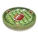 Football Super Bowl Party Supplies for Field Day Game Touchdown 24 Guest 24 Dinner Plates 24 Dessert Paper Plate 24 Cups and 50 Napkins for Superbowl Table Decorations Birthday Theme Decoration