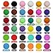 Amor 36 Colors Air Dry Clay Safety Ultra Light DIY Modeling Magic Clay with Tools for Children (0.65oz-0.7oz Per Color)