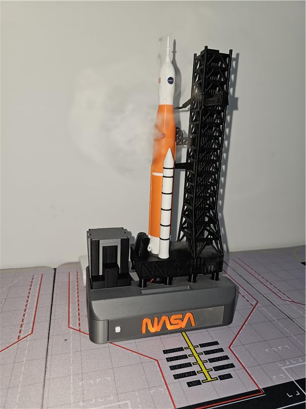 CYBERTOFU 1:400 NASA Artemis SLS Orion Launch Tower Set Rocket Model with Humidifier