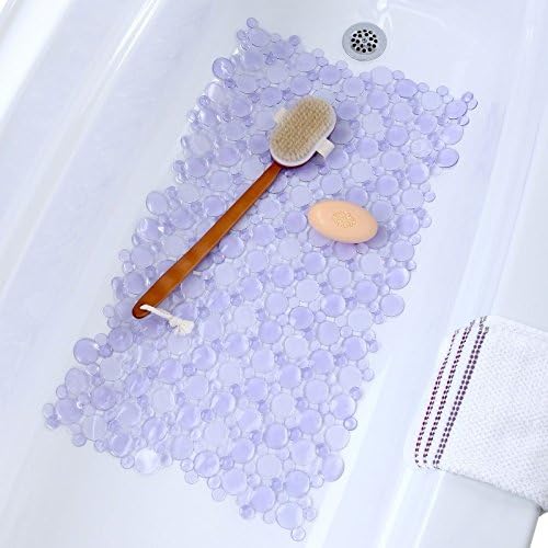 Burst of Bubbles Bath Tub & Shower Mat Non Slip Mat (Light