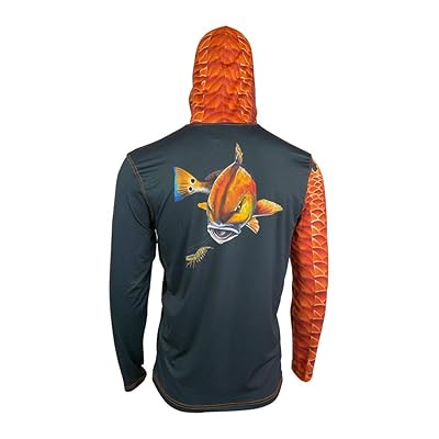 Men's UPF Performance Salty Scales Redfish Gen Egypt Ubuy
