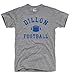 DirtyRagz Men's Dillon Panthers Football T-Shirt GREY