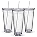 Maars® Insulated Travel Tumblers 32 oz. | Double Wall Acrylic | 6 Pack