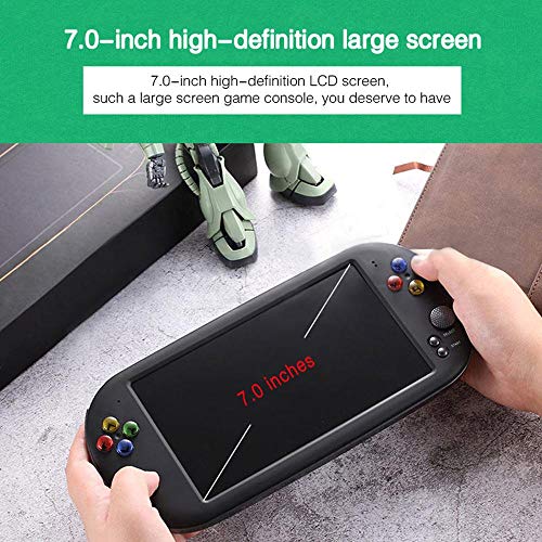 Goglor X16 Handheld PSP Game Console, 2019 New Retro Arcade Game Player with 7-inch HD Large Screen, 8GB Memory, HiFi Music Playback, Support CPS/GBA/SFC/MD/FC/GB/GBC - Thumbnail 6