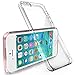iPhone SE Case, Enther [Ultimate Cushion] Slim Fit Scratch/Dust Proof Hybrid Transparent Clear Case with Shock Absorb Trim Bumper for Apple iPhone SE 5S-Warranty