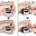 KTRIO Metal Hand Tally Counter 4-Digit Tally Counters Mechanical Palm Counter Clicker Counter Handheld Pitch Click Counter Number Count for Row, People, Golf, Lap & Knitting, 2 x 1.85 inches, Silver