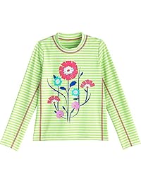 Coolibar UPF 50+ playera de surf de manga larga para niños, protección solar