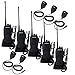 Retevis RT1 Two Way Radio 3000mAh High Power Walkie Talkies Long Range with Earpiece Mic Especially for Large Places Complex Building Environment(5 Pack) primary
