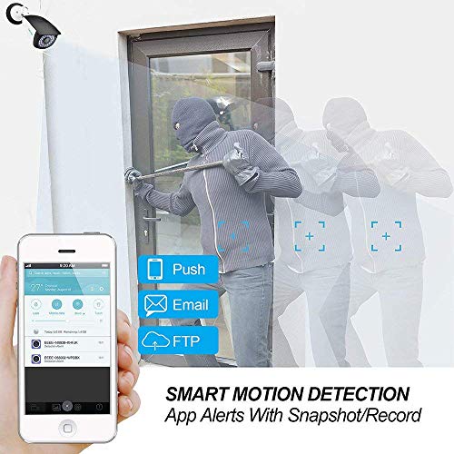 image for 5MP Outdoor Security Camera, SV3C WiFi Wireless 5 Megapixels HD Night 