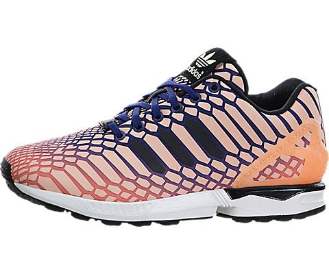adidas Women's ZX Flux SUNGLO/White AQ8230 (Size: 8)