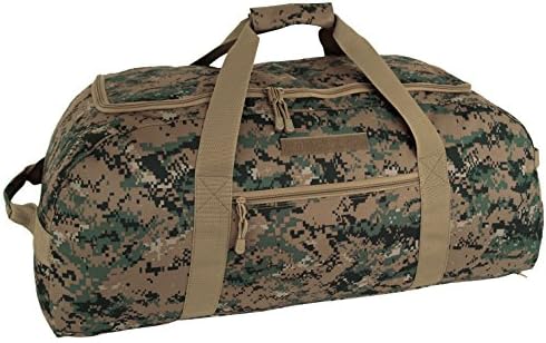 Code AlphaTactical Gear Giant Duffle/Backpack, Marpat Woodland Digital Camouflage, 9931-DGC