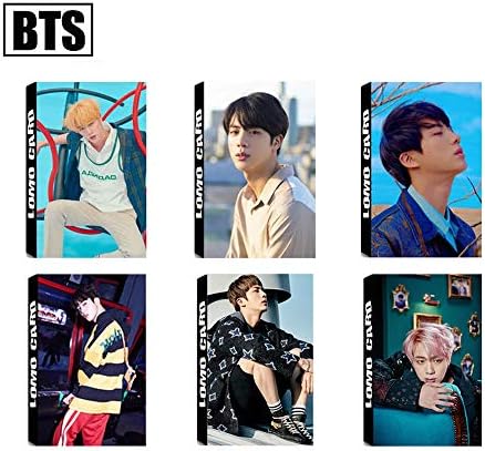6 Pack/180 Pcs KPOP BTS Bangtan Boys JIN Love Yourself 結 Answer, Dicon, WINGS, Album Poster Photo Lomo Card for ARMY Gifts